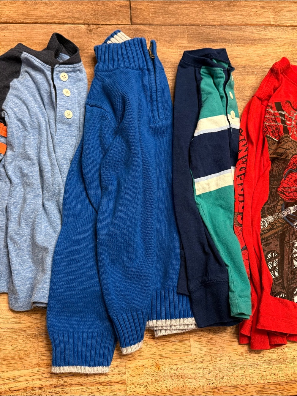 Boys 5t long sleeve shirt bundle